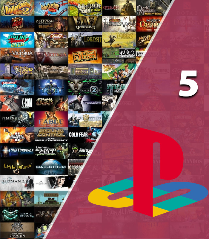 PSN Gift Card 5