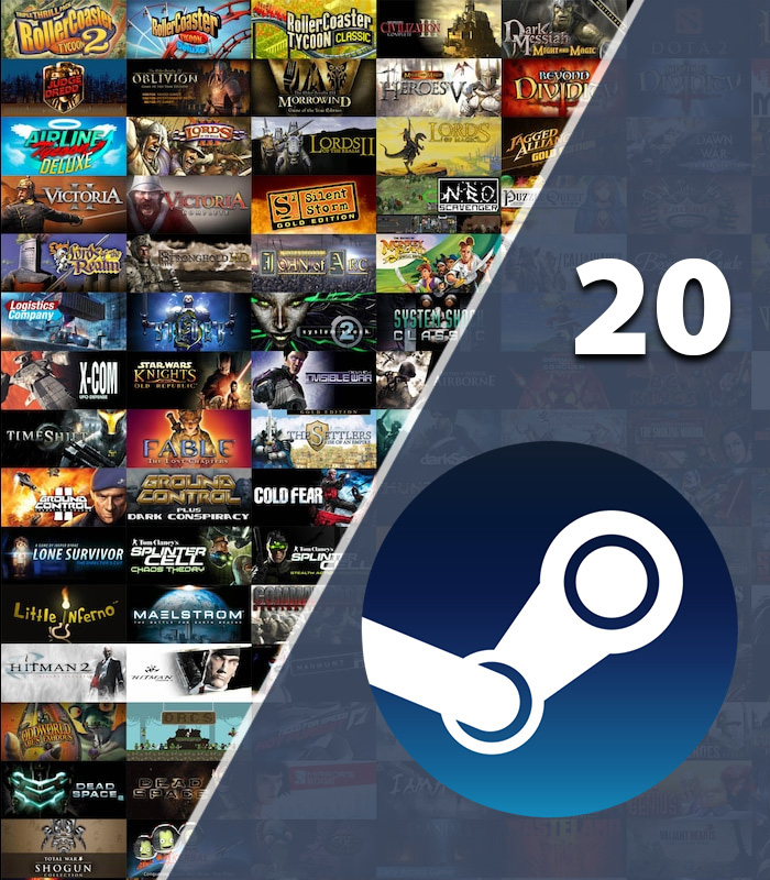 Steam gift card 20