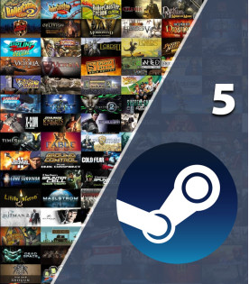 Steam gift card 5